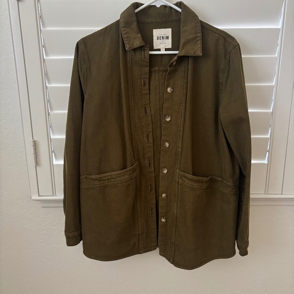 Sezane Will Jacket in Khaki - Picture 3 of 6